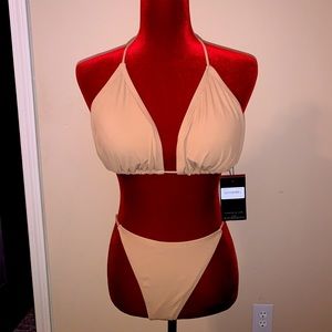 Never Worn nude string bikini